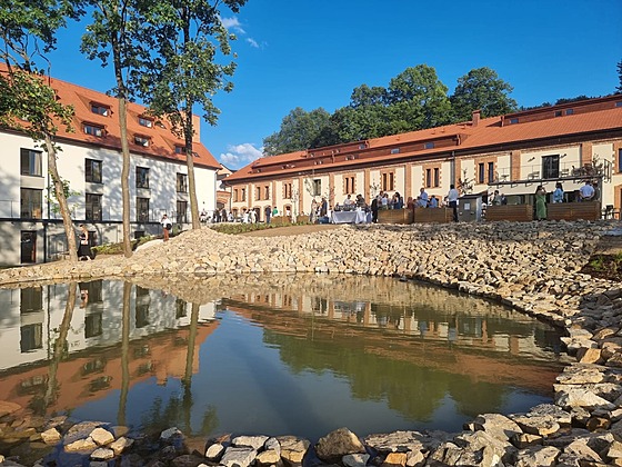 V zámku Tma� u Berouna je nyní domov senior�. 