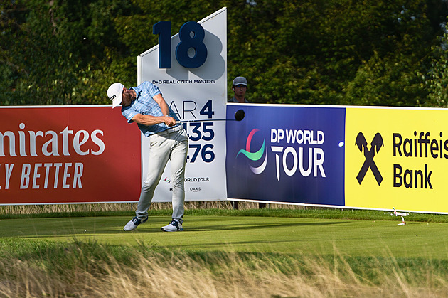 Czech Masters vede švédský golfista Svensson, Mrůzek a Zach se propadli