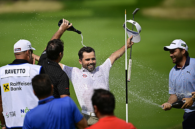 Czech Masters ovládl golfista Ravetto. Slaví první titul na evropské tour