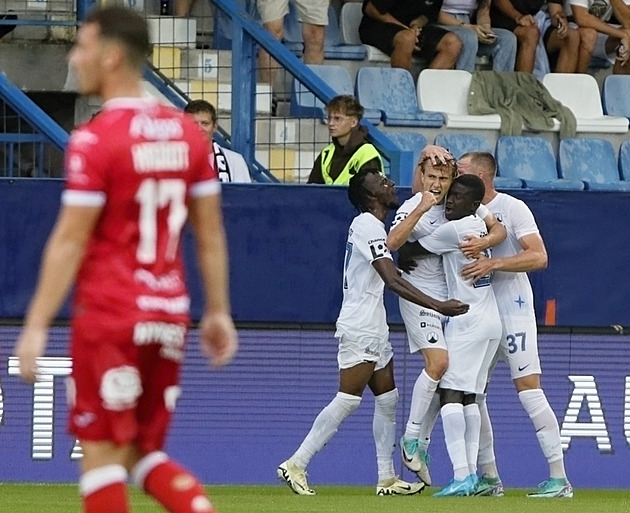 Liberec - Pardubice 3:0, dvakrát střílel Hlavatý, hosty nezachránila ani penalta