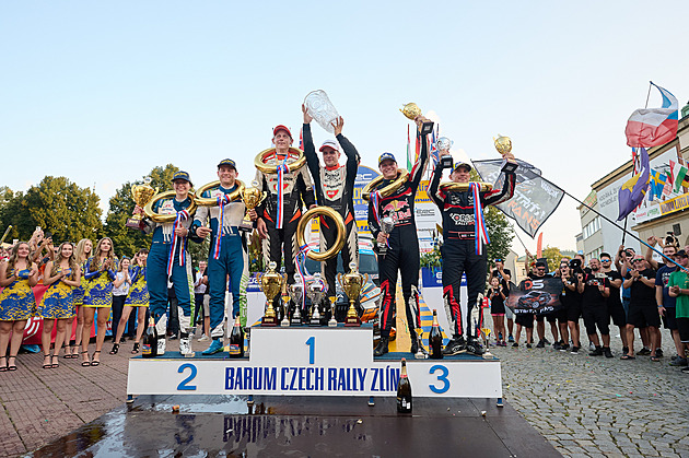 Splnil se mi dětský sen, radoval se Stříteský z vítězství na Barum rallye