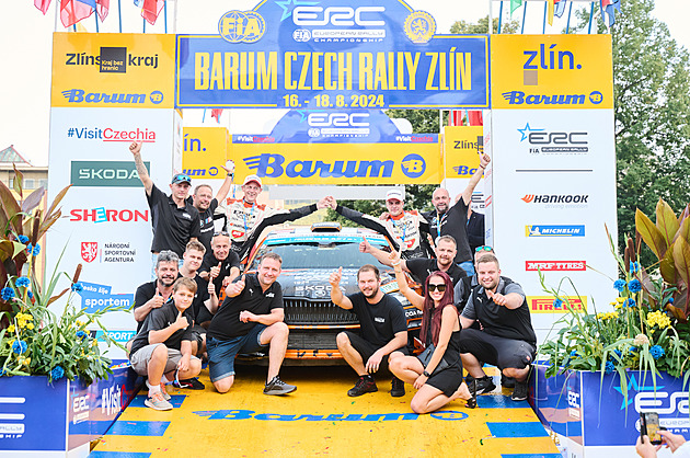 Stříteský ukončil Kopeckého vítěznou sérii na Barum rallye a míří za titulem