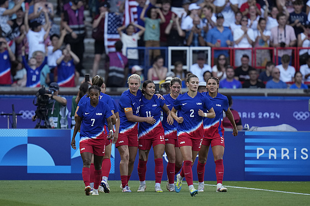 Fotbalistky USA mají páté olympijské zlato, ve finále zvítězily nad Brazílií 1:0