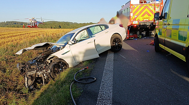 Tragická nehoda u Nepomuku.