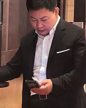 �editel Huaweie s nov�m ohebn�m telefonem