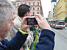 Pehldka historickch voz Dopravnho podniku Brno na nmst Svobody. (2009)