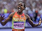 Faith Kipyegonpvá ovládla finále b�hu na 1500 metr�.