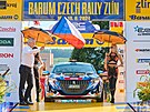 Barum rally 2024. editel Continental Barum Otrokovice Libor Láznika startuje...