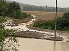 Podle meteorolog naprelo ve Zbirohu za nedli 110,6 litru vody na metr...