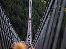 Oblbenm mstem pro selfie na Doln Morav je visut most Sky Bridge 721,...