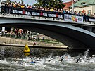 Slavn triatlonov zvod Ironman 70.3 v Hradci Krlov (18.8.2024).