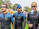 Slavn triatlonov zvod Ironman 70.3 v Hradci Krlov (18.8.2024).