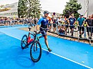 Slavn triatlonov zvod Ironman 70.3 v Hradci Krlov (18.8.2024).