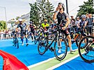 Slavn triatlonov zvod Ironman 70.3 v Hradci Krlov (18.8.2024).