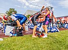 Slavn triatlonov zvod Ironman 70.3 v Hradci Krlov (18.8.2024).