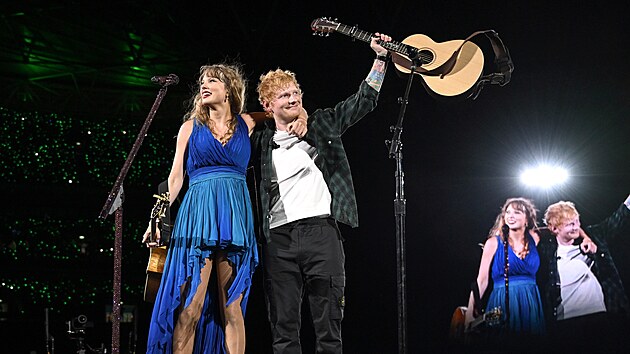 V Londýně vystoupila americká zpěvačka Taylor Swift. Přidal se k ní na tři písně anglický písničkář Ed Sheeran. (15. srpna 2024)
