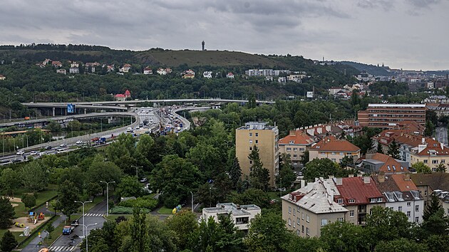 Zaala posledn st rekonstrukce Barrandovskho mostu. (19. srpna 2024)