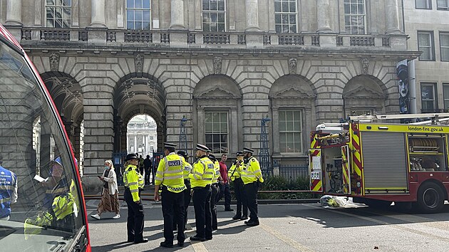 V centru Londna ho neoklasicistn palc Somerset House. Na mst zasahuje piblin 125 hasi.(17. srpna 2024)