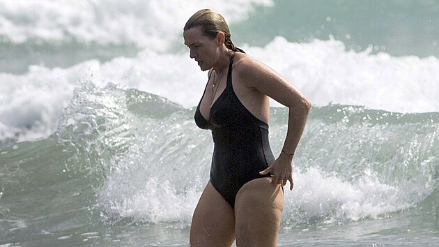 Here�ka Kate Winsletov� na dovolen� (Nov� Z�land, 2014)