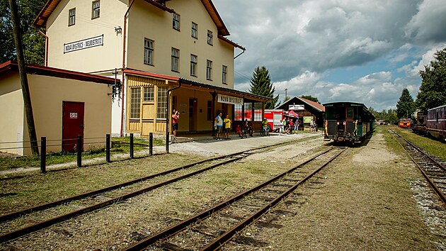 Po tm dvou letech se zase rozjela jindichohradeck zkokolejka. (10. srpna 2024)