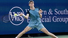 Italský tenista Jannik Sinner v semifinále turnaje v Cincinnati.