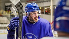 Luká Pech bhem pípravy Motoru eské Budjovice.