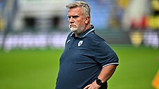 Trenér fotbalových Pardubic Jií Saák