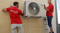 Montá� nové klimatizace v Kosovu (15. srpna 2024)