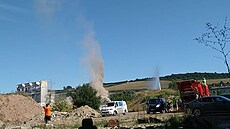 V roce 2024 poslali k zemi 75 metr� vysoký komín, který stál v areálu firmy Solo Su�ice.
