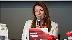 Ivana Tyka�, patronka �enského týmu Slavie