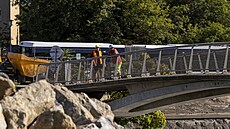 Jak se pracuje na protipovod�ových opat�eních v Brn�? Kontrola ze dne 12. srpna.