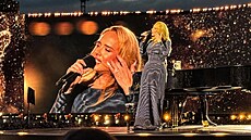 Adele na koncertě v Mnichově (9. července 2024)