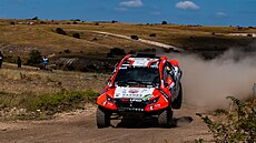 Martin Koloc na trati HunGarian Baja s vozem Red-Lined RevoT1+.