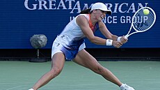 Iga �wiateková ve �tvrtfinále turnaje v Cincinnati.