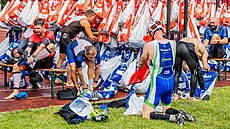Slavný triatlonový závod Ironman 70.3 v Hradci Králové (18. srpna 2024)