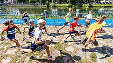 Slavný Ironman pokra�oval v Hradci Králové d�tskými závody Ironkids.