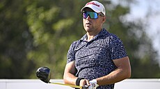 �eský golfista Simon Zach na turnaji Czech Masters.