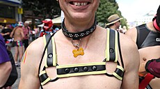 Na Václavském námstí se scházejí úastníci duhového prvodu Prague Pride. (10....