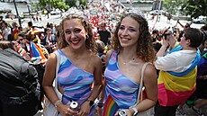 Prahou prochází duhový prvod Prague Pride. (10. srpna 2024)