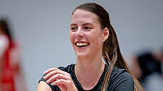 �eská basketbalistka Natálie Stoupalová na trénink