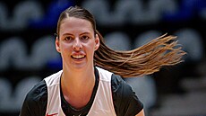 �eská basketbalistka Natálie Stoupalová na trénink