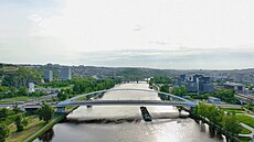 Statisíce tun materiálu a zbo�í mohou doplout bez p�eká�ek a� do centra m�sta