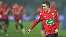 Belgický záloník Eden Hazard v dresu Lille (bezen 2011)