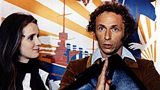 Marie-Christine Barraultová a Pierre Richard ve filmu Roztritý (1970)