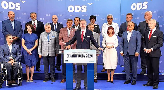Petr Fiala pedstavil kandidáty ODS do senátních voleb