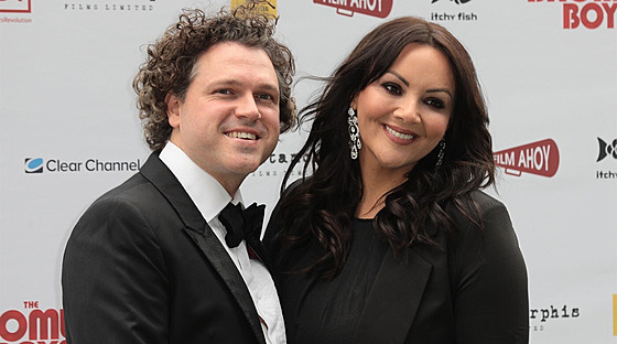 Jack McManus a Martine McCutcheonová (Londýn, 2018)