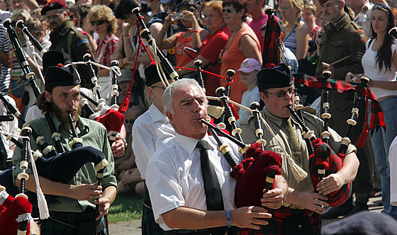 Festival Skotské hry na zámku Sychrov..