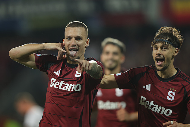 Sparta - Malmö 2:0, Liga mistrů zpátky v Česku, u obou gólů odvety byl Haraslín