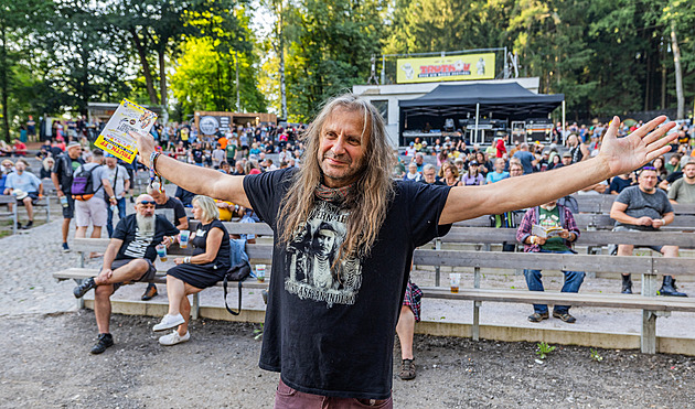 Martin Vchet na festivalu Trutnoff Open Air 2024.