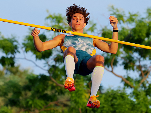 Duplantis na Diamantové lize v Lausanne vyhrál výkonem 615 cm